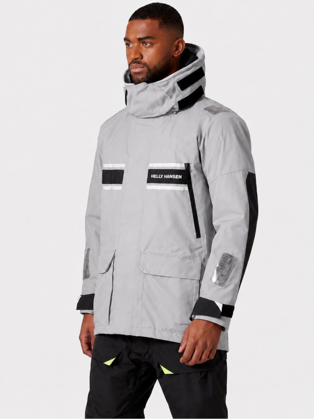 NWT Helly Hansen Men’s Light Gray  Sailing Jacket size M